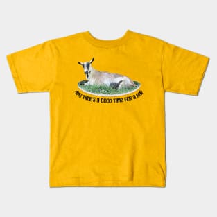 Any Time's a Good Time for a Nap! Kids T-Shirt